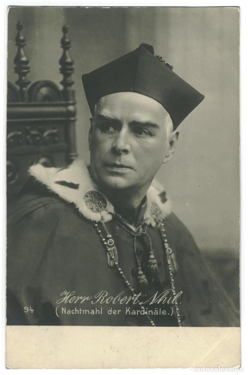 Postales: Actor NHIL, Robert_Fr. Groth. 94. Nachtmahl der Kardin&auml;le
