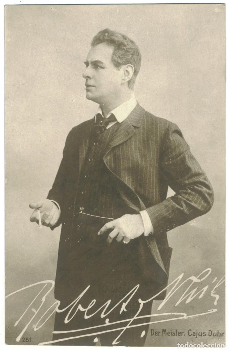 Postales: Actor NHIL, Robert_Fr. Groth. 281. Der Meister in Cajus Duhr