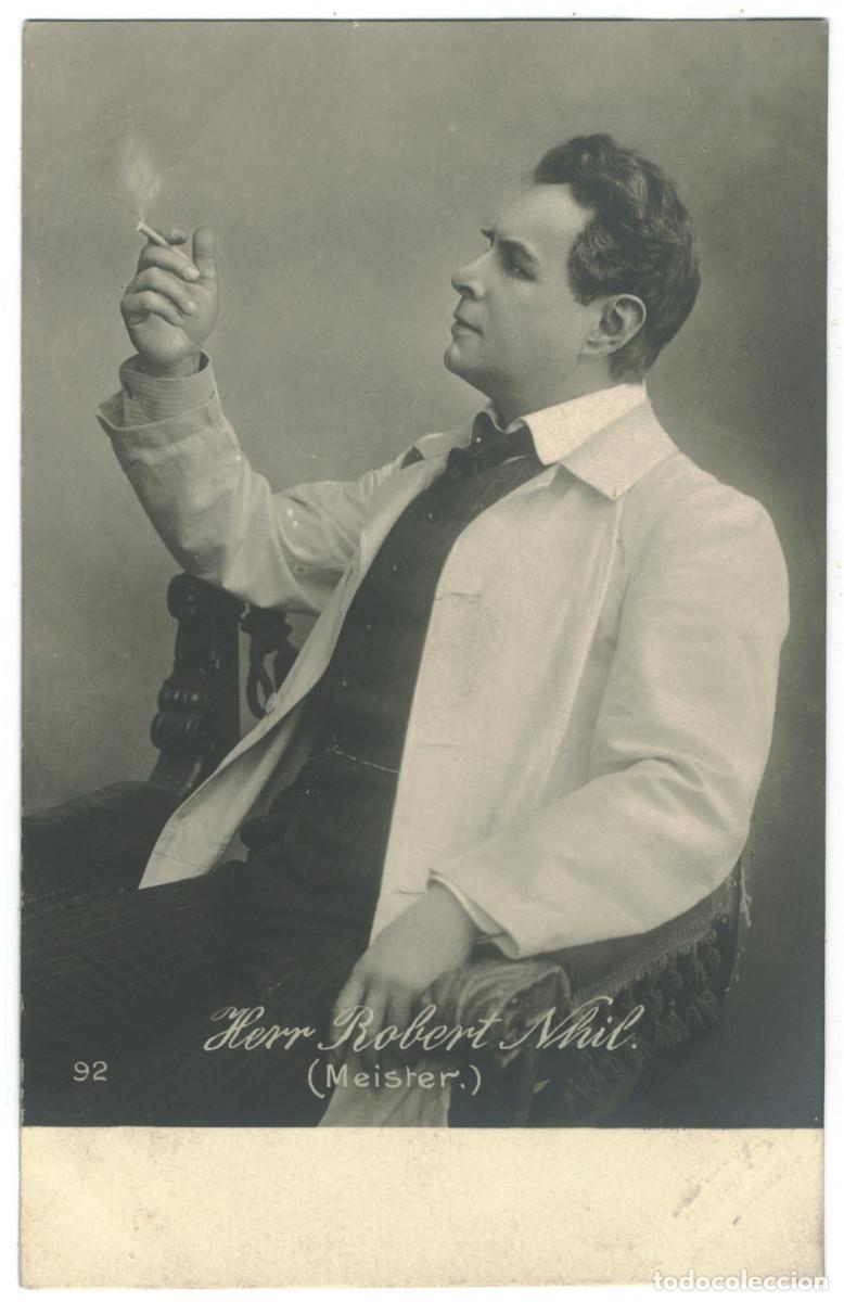 Postales: Actor NHIL, Robert_Fr. Groth. 92. Meister