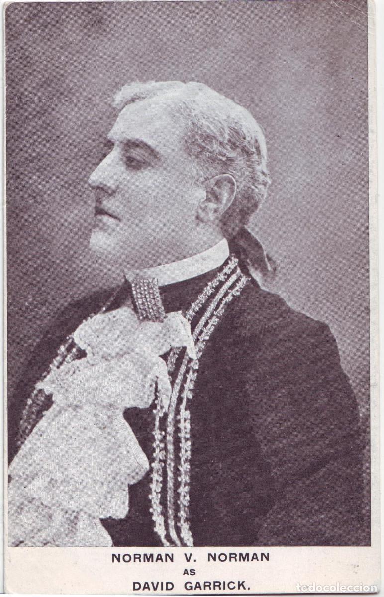 Postales: Actor NORMAN, Norman V._ Sin datos. As David Garrick.