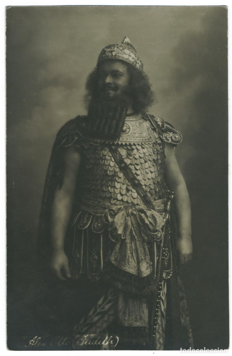 Postales: Actor OTTO, Alex_A. Mocsigay. In Judith (27.VIII.1914)