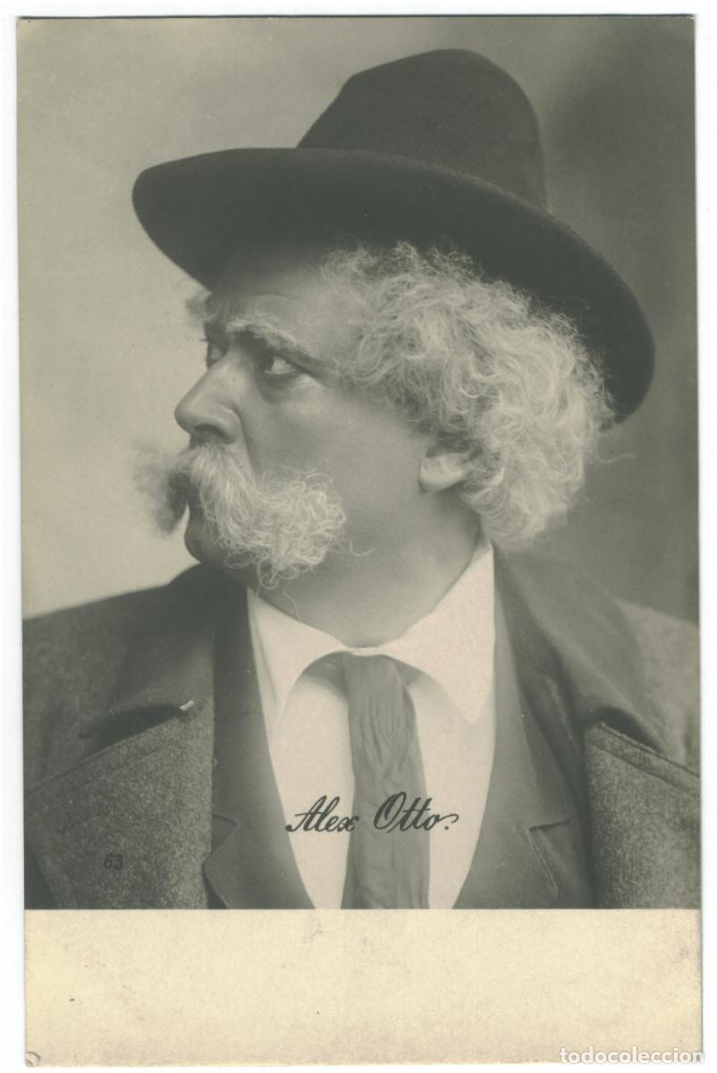 Postales: Actor OTTO, Alex_Fr. Groth. 63