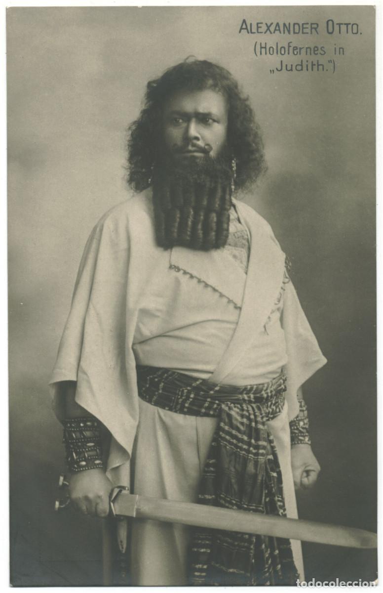 Postales: Actor OTTO, Alex_M. Geilenfeld. 23. As Holofernes in Judith