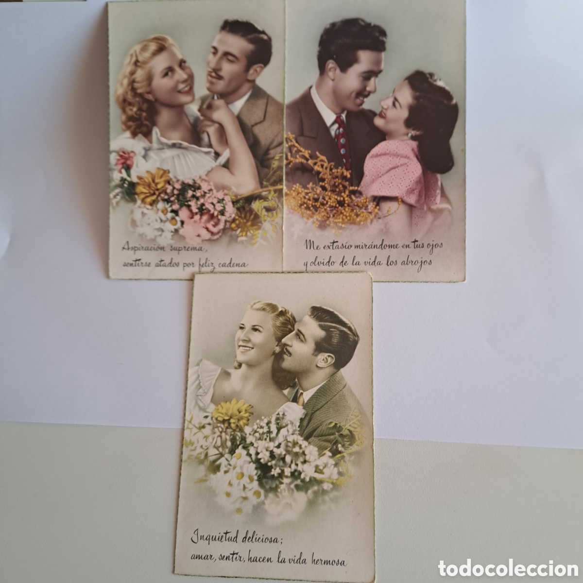 Postcards: LOTE DE 3 POSTALES GALANTES Y MUJERES EN PAREJA. ED. CyZ 547 Y 552, NO ESCRITAS.