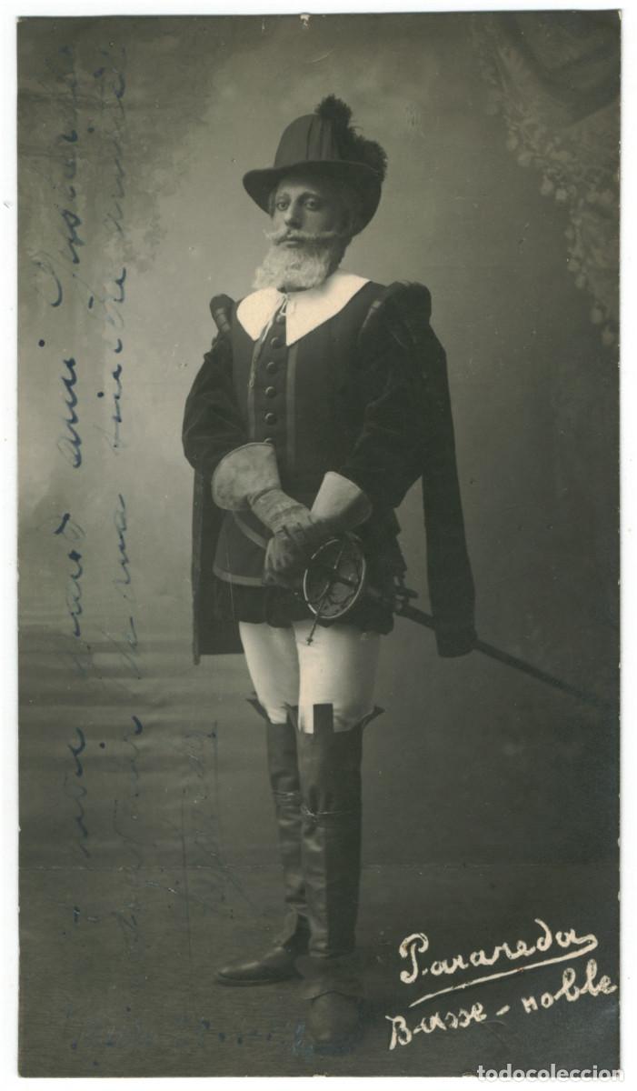 Cartoline: Actor PARAREDA_Sin datos. Basse noble. Signed Firmada Autograph