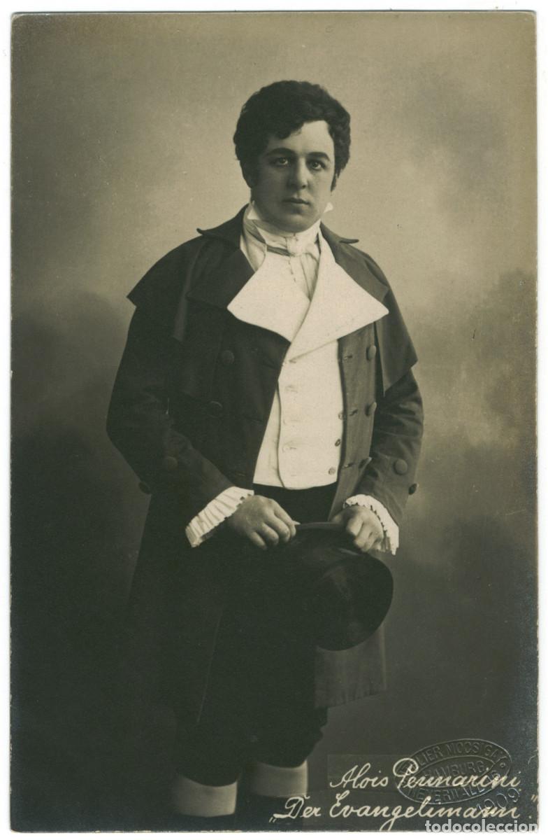 Cartoline: Actor PENNARINI, Alois_A. Mocsigay. In Der Evangelimann