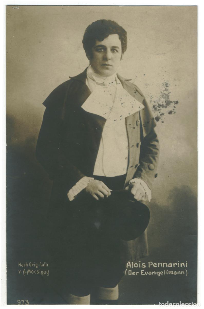 Cartoline: Actor PENNARINI, Alois_Arthur L&ouml;he. 973. As Der Evangelimann. Photo A. Mocsigay