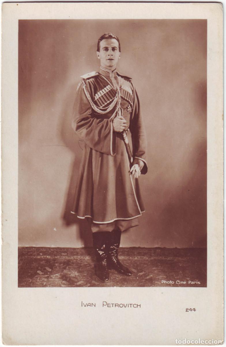 Postales: Actor PETROVITCH, Ivan_Sin datos; 244. Photo Cin&eacute; Par&iacute;s