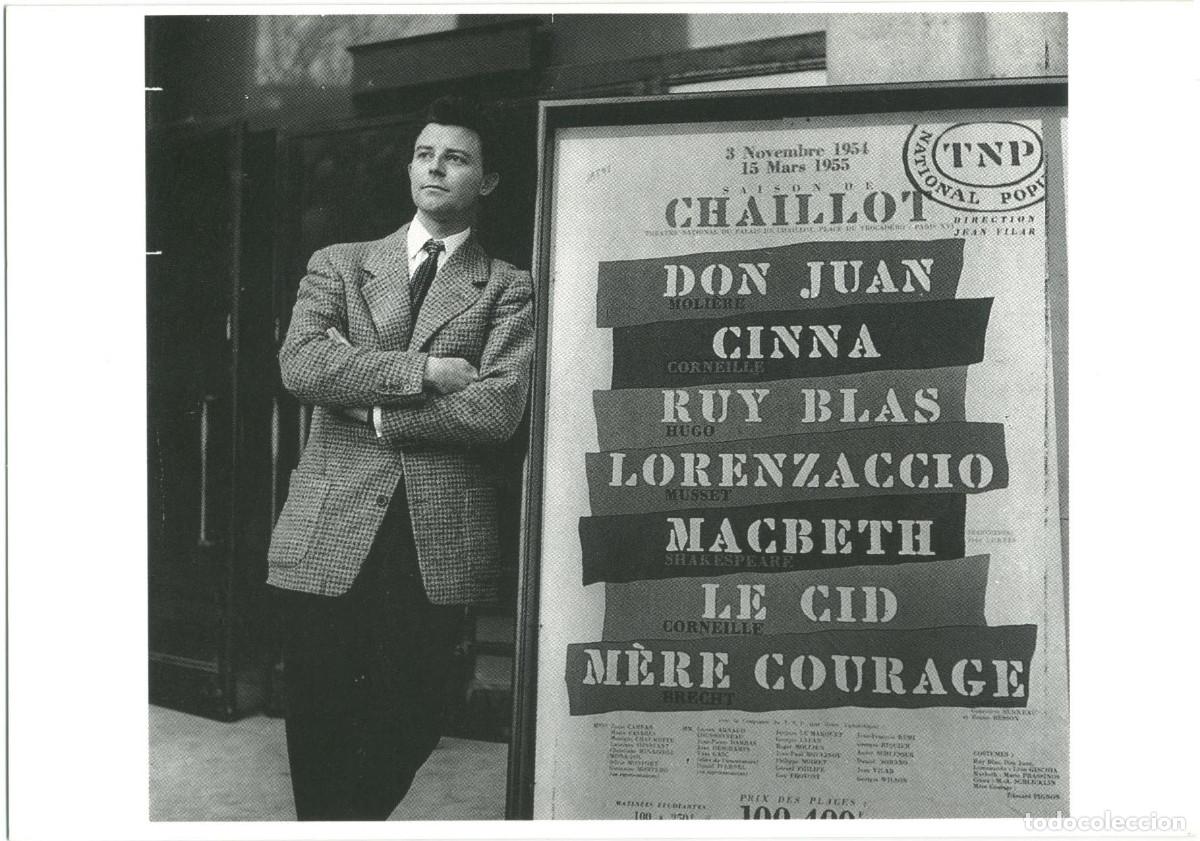 Postales: Actor PHILIPE, G&eacute;rard_La Malibran.T 1. Photo Tom Blau