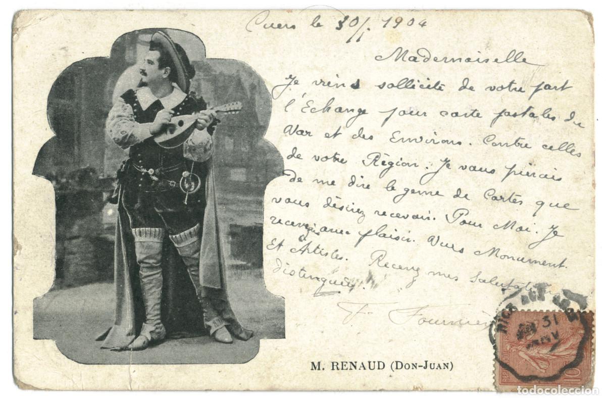 Postales: Actor RENAUD, M._Sin datos. As Don Juan
