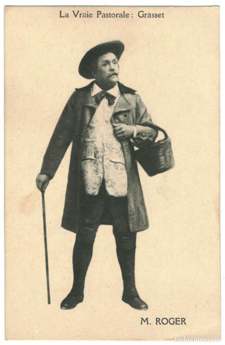 Postales: Actor ROGER, M._Sin datos. As Grasset in La Vraie Pastorale