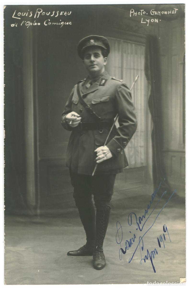 Postales: Actor ROSSI, Ernesto_RPH. 7105. Photo Guigoni & Rossi Firmada Autograph