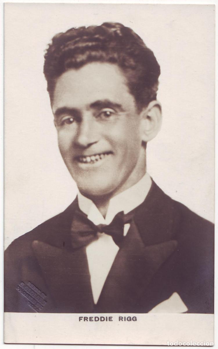 Postales: Actor RIGG, Fredie_S. George. Signed (1928) Firmada Autograph
