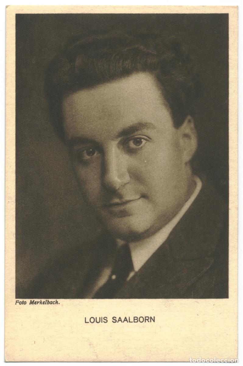 Postales: Actor SAALBORN, Louis_NRM. Photo Merkelbach