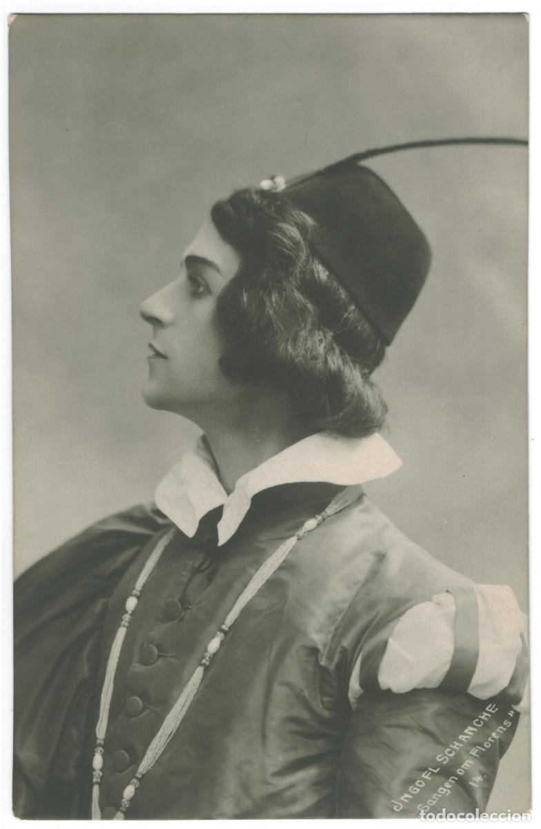 Postales: Actor SCHANCHE, Ingofl_Kunstforiaget National. 14. In Sangen om Florens