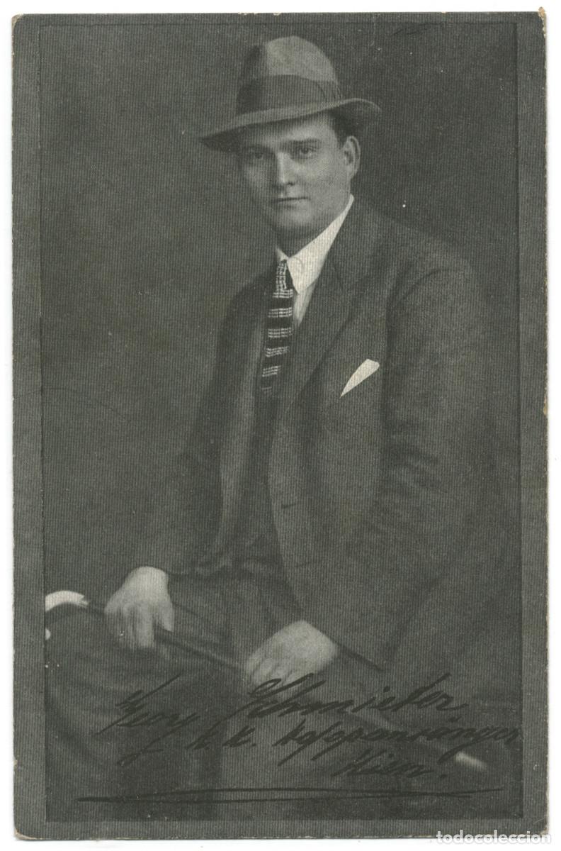 Postales: Actor SCHMIETER, Georg_Sin datos. Editorial Sign