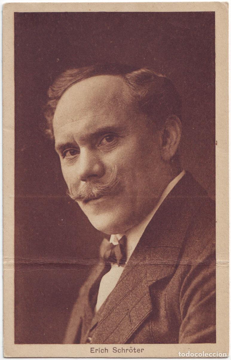 Postales: Actor SCHR&Ouml;TER, Erich_Sin datos