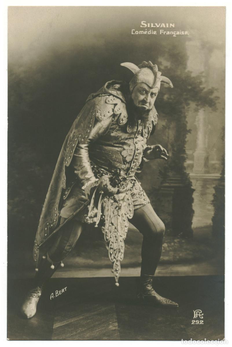 Postales: Actor SILVAIN, Eug&egrave;ne_A. Christensen. 232. Com&eacute;die Fran&ccedil;aise. Photo A. Bert