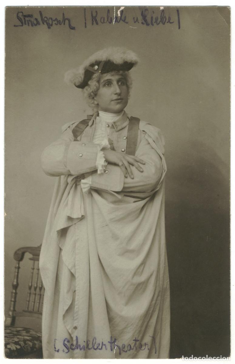 Postales: Actor STNAKOSCH_Sin datos. Kabale u. Liebe (Schiller Theater)
