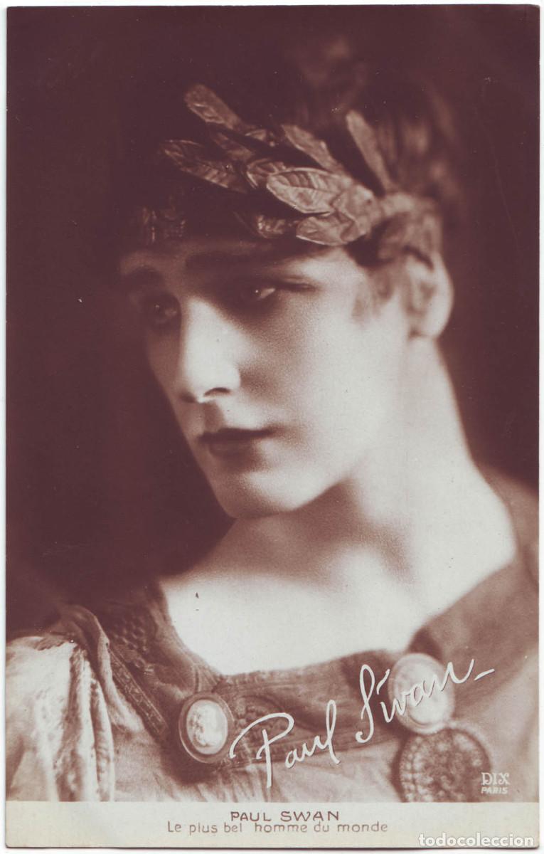 Postales: Actor SWAN, Paul_Dix. Le plus bel homme du monde. Editorial Sign