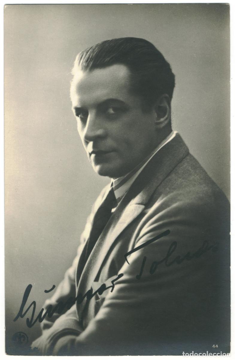 Postales: Actor TOLNAES, Gunnar_Alex. Vincent. 44. Editorial Sign