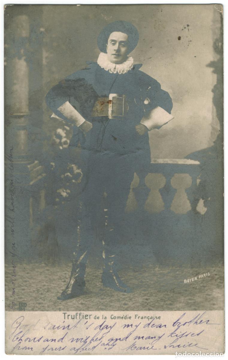 Postales: Actor TRUFFIER_Sin datos. Com&eacute;die Fran&ccedil;aise. Photo Boyer