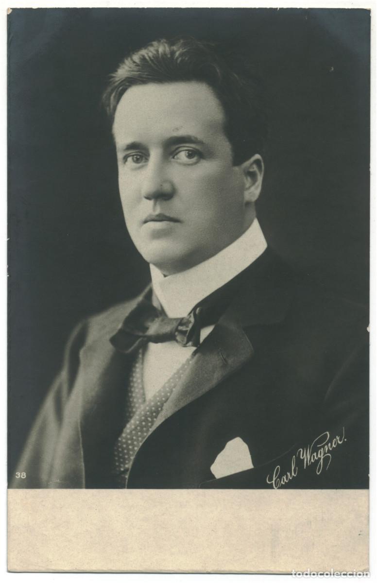 Postales: Actor WAGNER, Carl_A. E. Alexander. 38