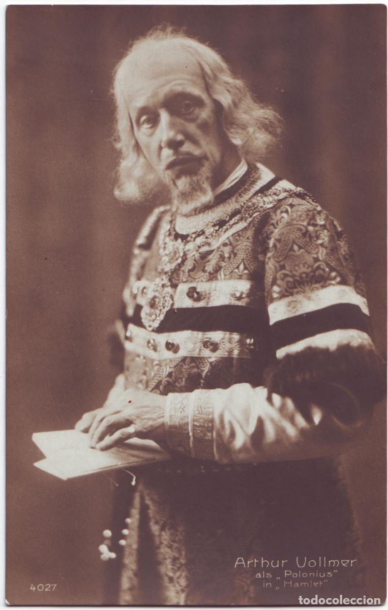 Postales: Actor VOLLMER, Arthur (as Polonius in Hamlet)_Louis Blumenthal; 4027