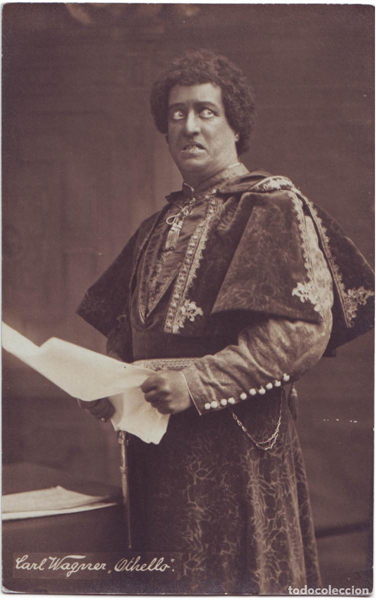 Postales: Actor WAGNER, Carl_A. Mocsigay. As Othello