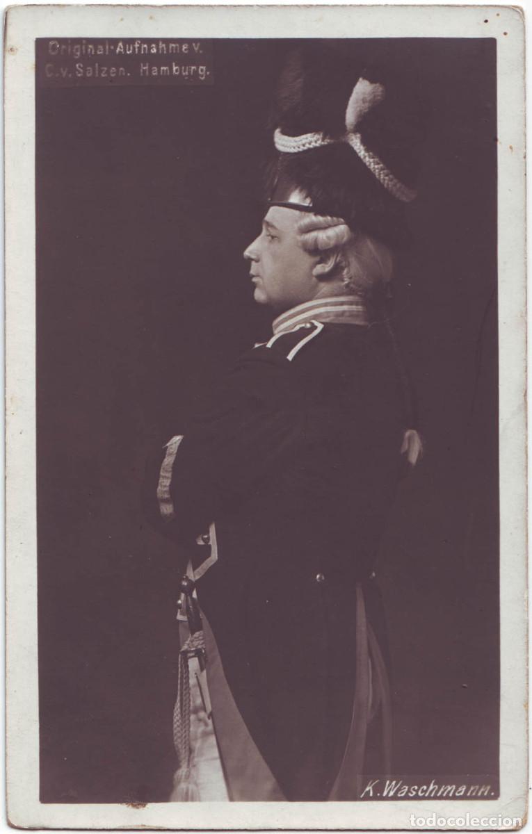 Postales: Actor WASCHMANN, Karl_Salzen (Hamburg)