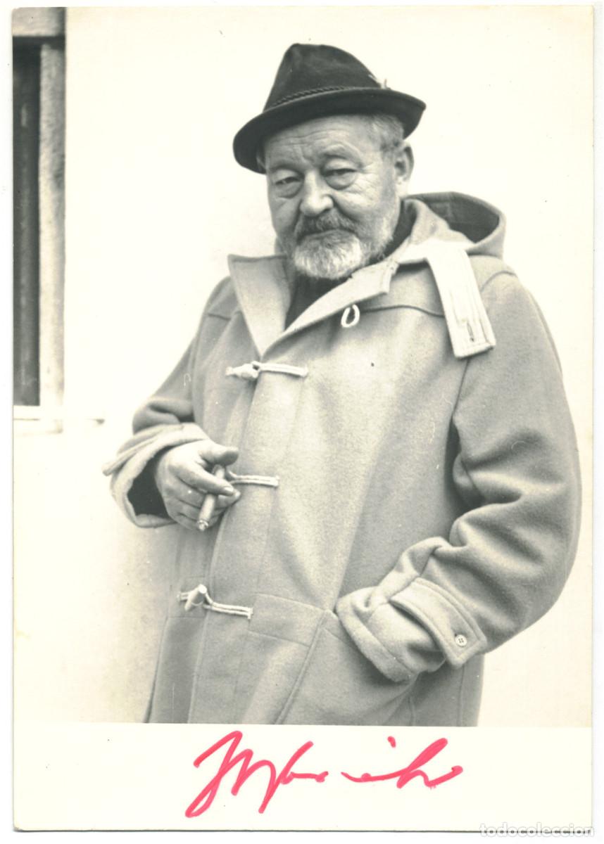 Postales: Actor WERICH, Jan_Sin datos. Foto Jrr&iacute; Jel&iacute;nek. Signed Autograph Firmada
