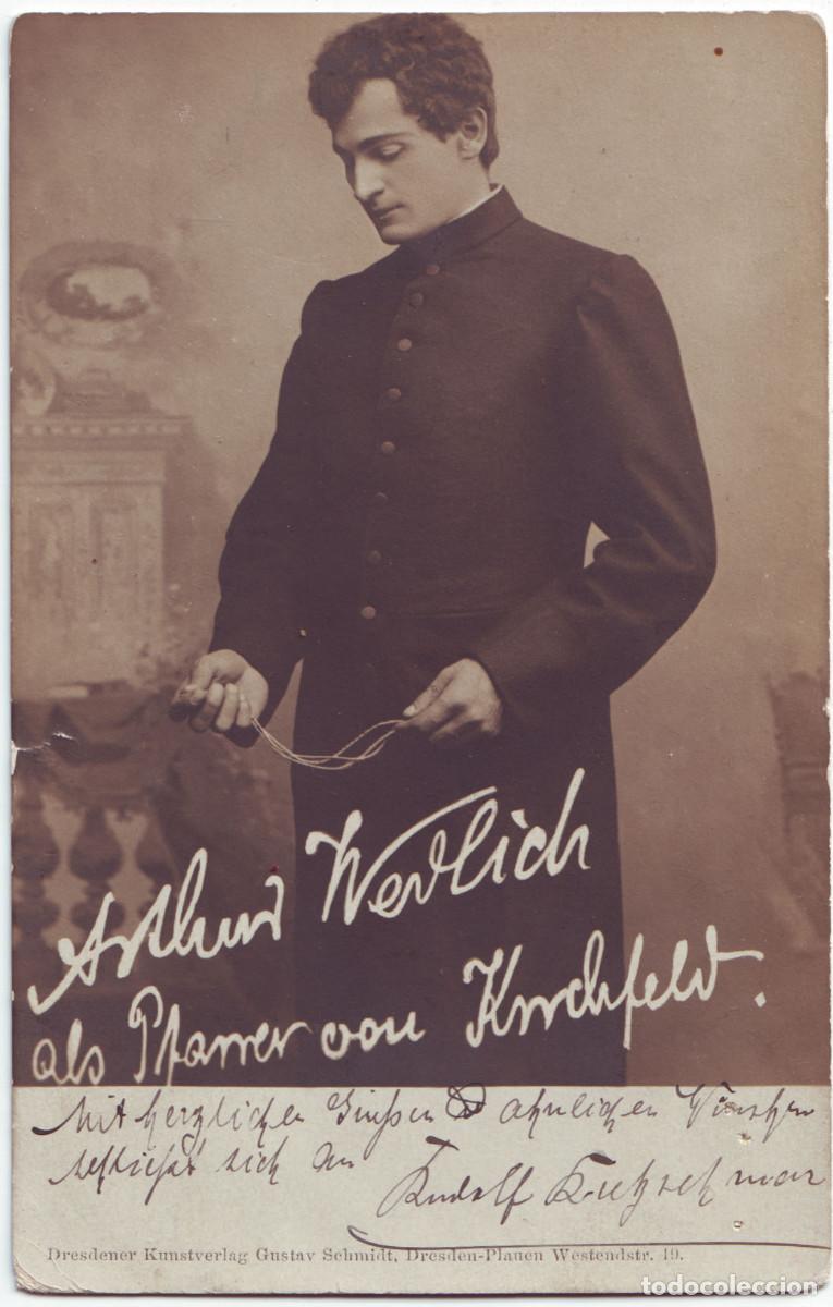 Postales: Actor WERLICH, Arthur_Gustav Schmidt