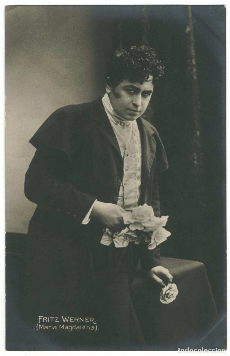 Postales: Actor WERNER, Fritz_M. Geilenfeld. In Maria Magdalena