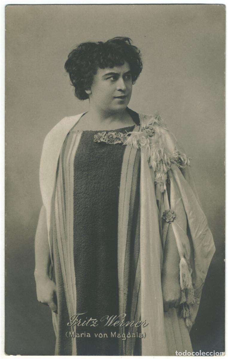 Postales: Actor WERNER, Fritz_M. Geilenfeld. In Maria von Magdala