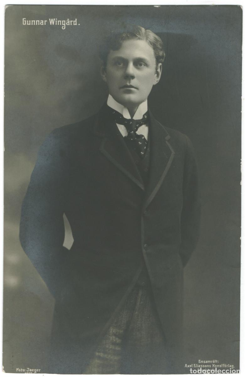 Postales: Actor WINGARD, Gunnar_Axel Eliassons. 48. Photo Jaeger