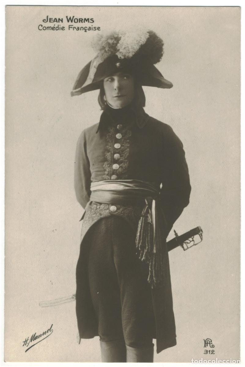 Postales: Actor WORMS, Jean_A. Christensen. 312. Com&eacute;die Fran&ccedil;aise. Photo H. Manuel