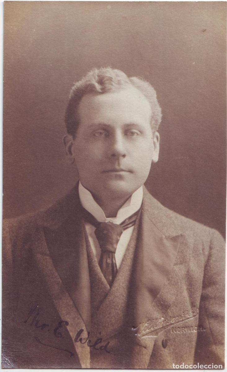 Postales: Actor WELD, E._Wilkinson (Norwich). Signed Firmada Autograph