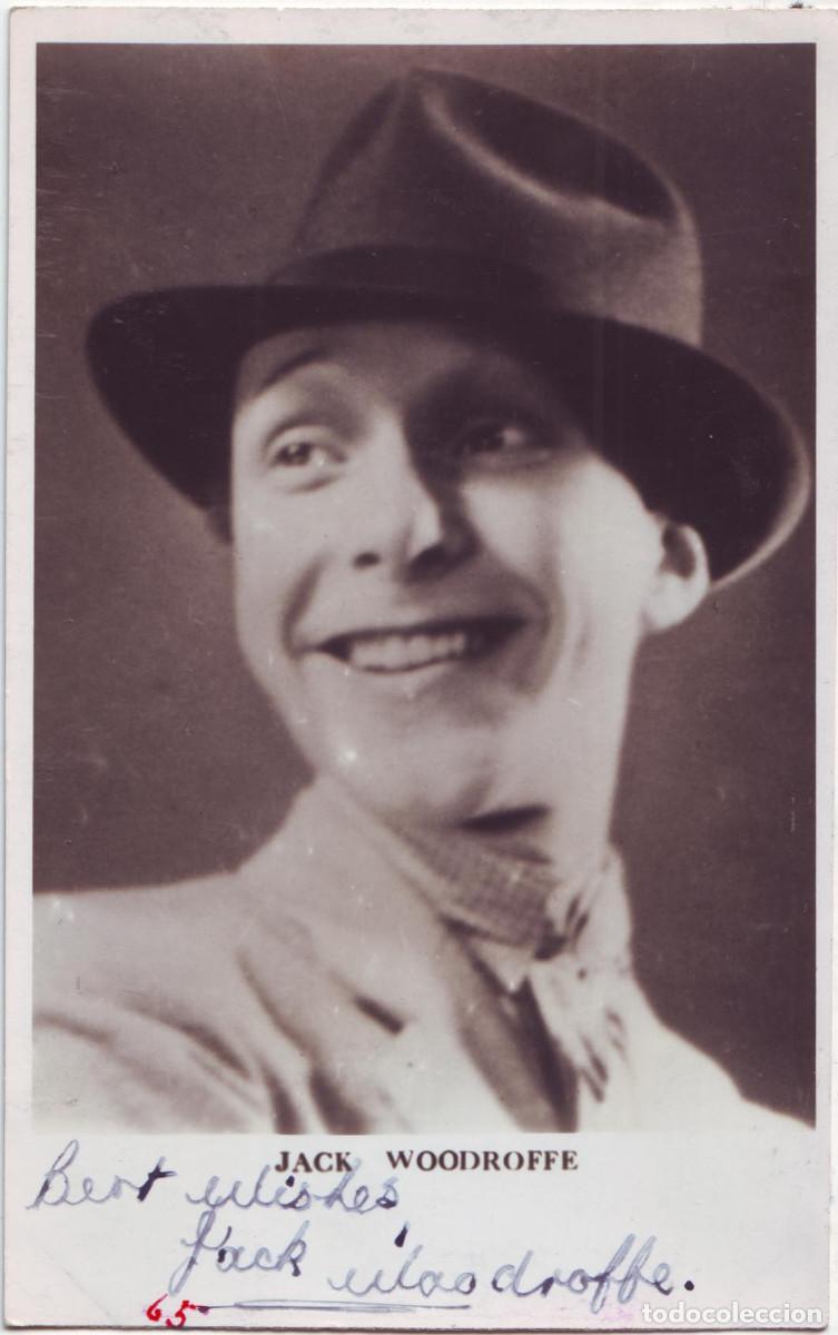 Postales: Actor WOODROFFE, Jack_Sin datos. Signed Firmada Autograph