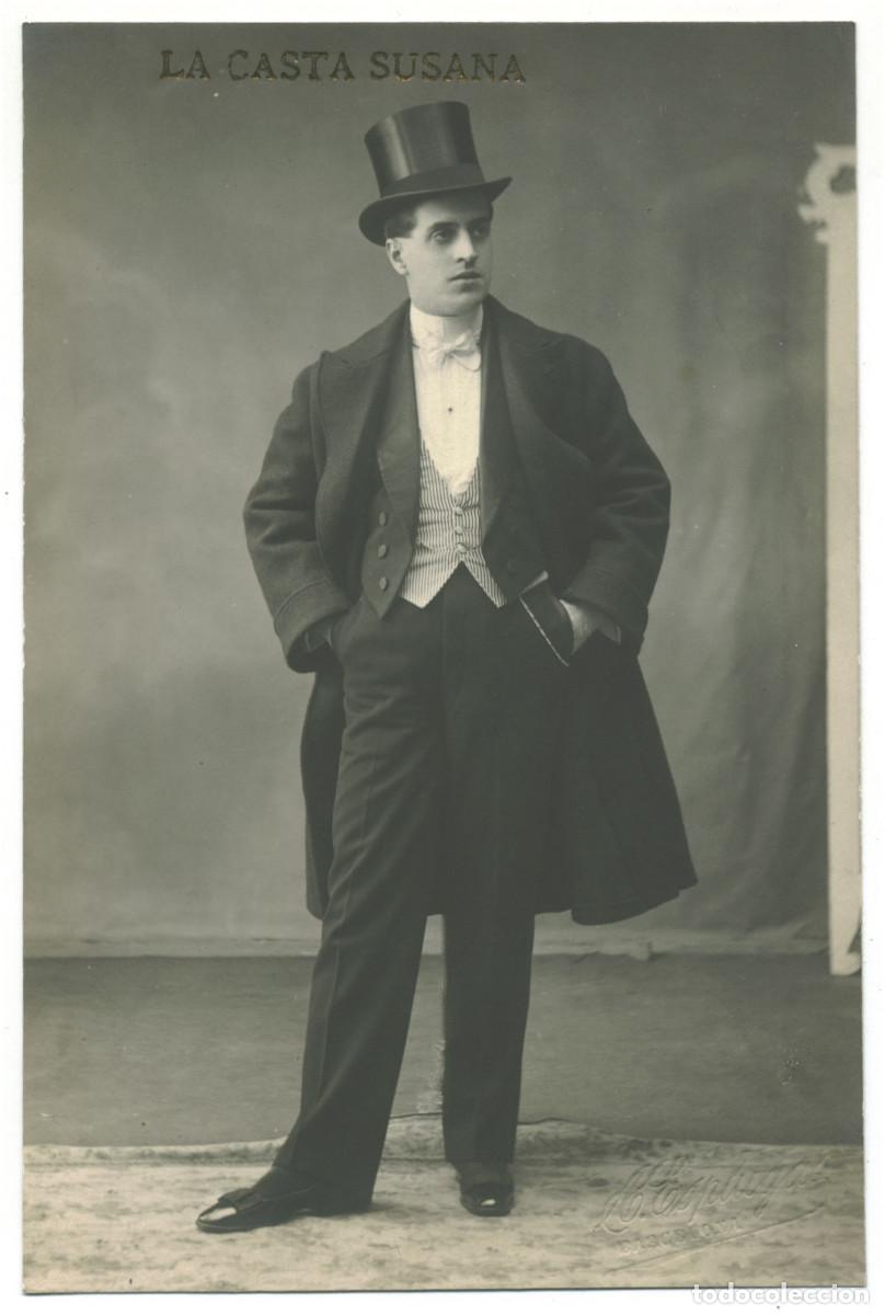 Postales: Actor espa&ntilde;ol ZEN&Oacute;N_E. Esplugas. En La casta Susana (Compa&ntilde;&iacute;a de L. Sampere)