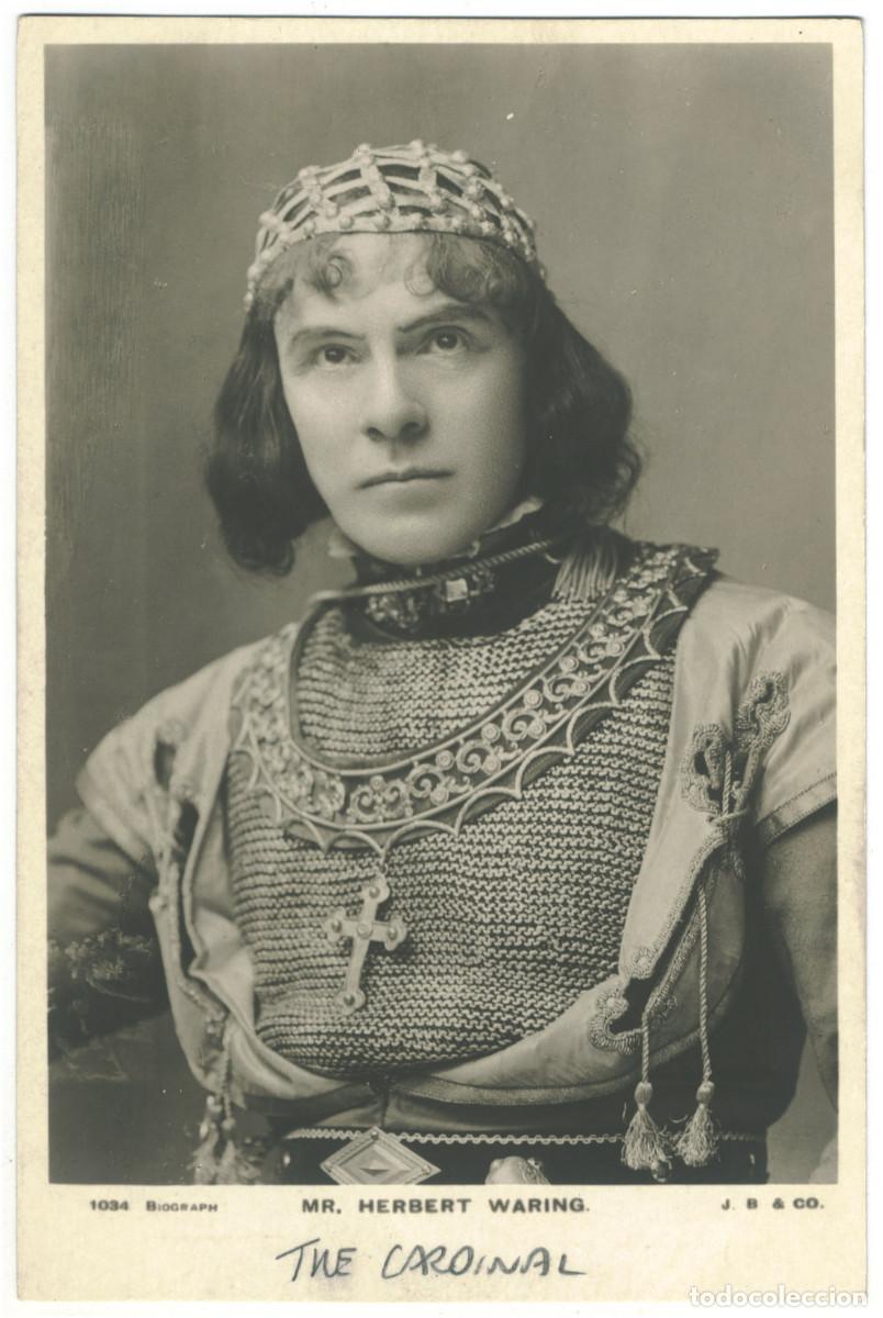 Postales: Actor WARING, Herbert_Beagles. 1034. In tHe Cardinal. Photo Biograph