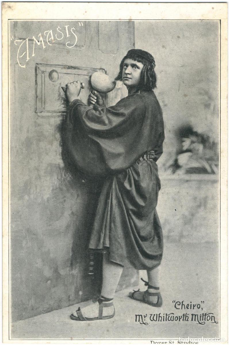 Postales: Actor WHITWORTH MILTON, Mr._Dover. As Cheiro in Amasis