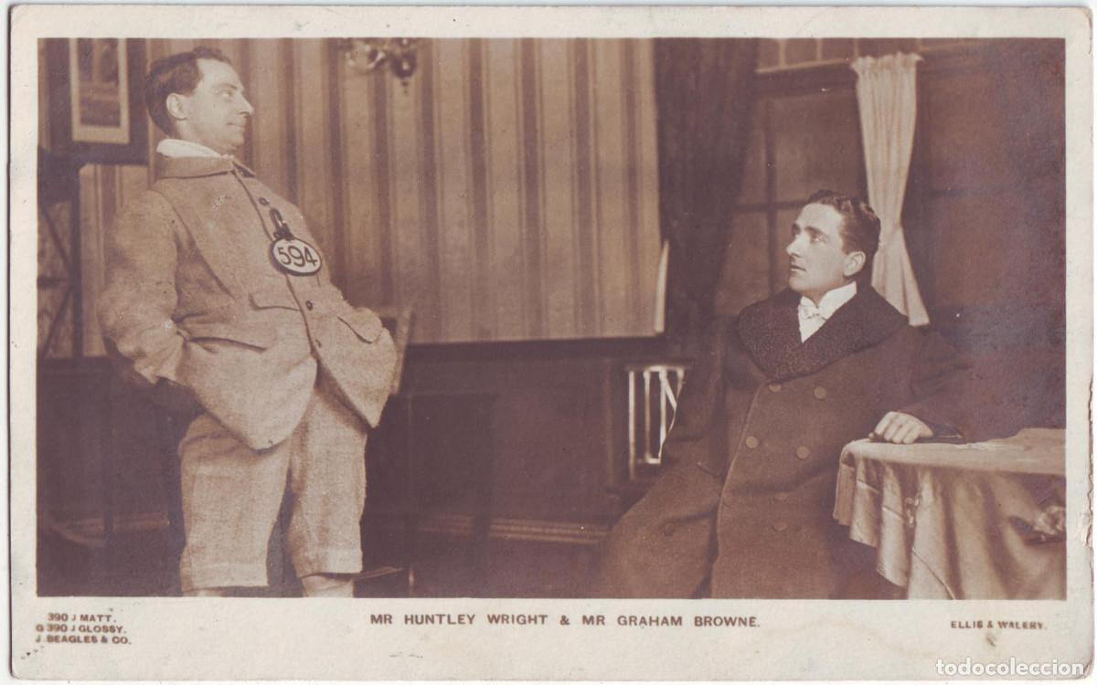 Postales: Actor WRIGHT, Huntley_ Beagles; 390. And Graham Browne. Photo Ellis & Wal&eacute;ry