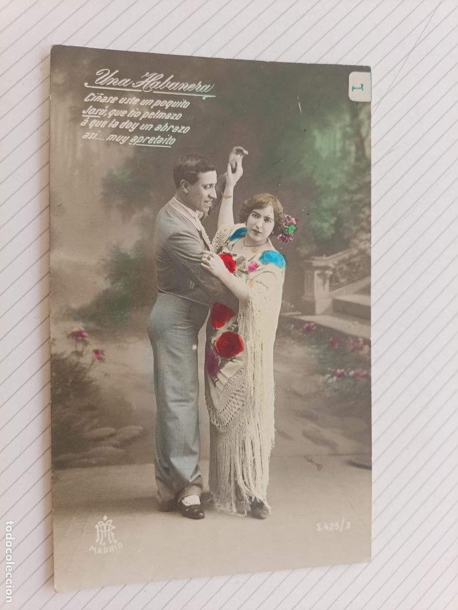 Postales: Una habanera. Escrita en 1912