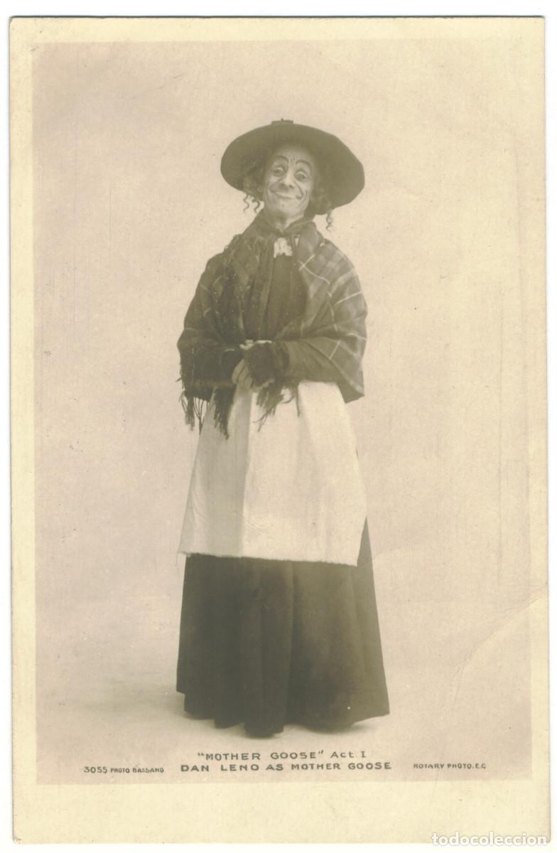 Postales: Actor LENO, Dan_Rotary; 3055. As Mother Goose. Photo Bassano