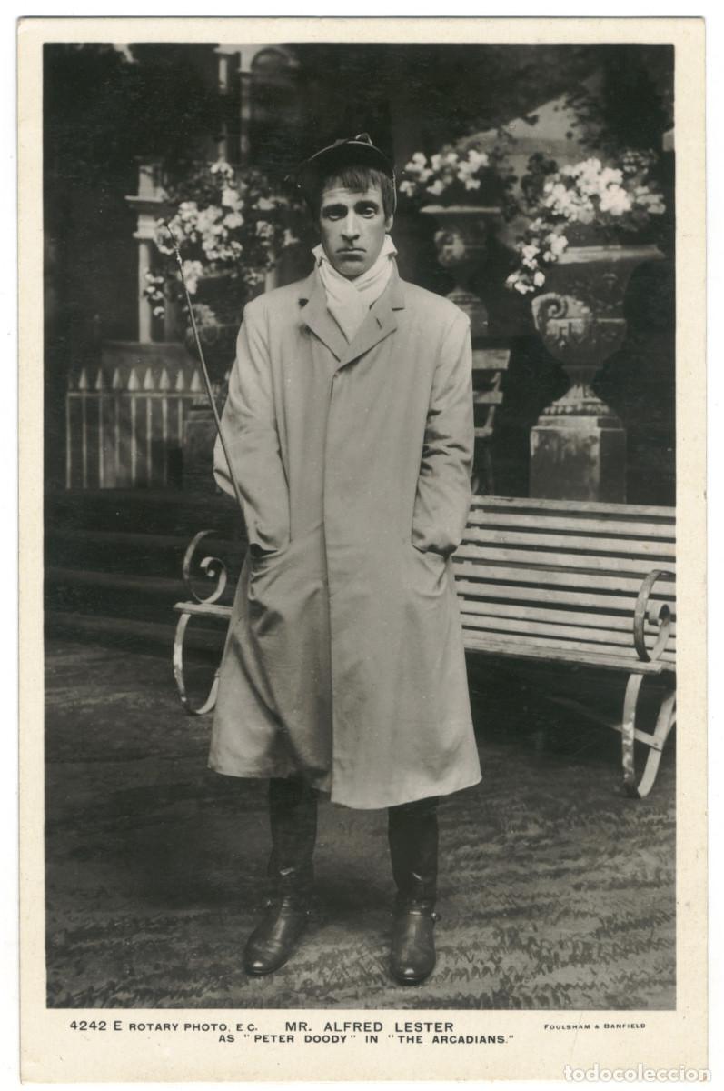 Postales: Actor eduardiano LESTER, Alfred_Rotary. 4242 E. As Peter Doody in The Arcadians. Foulsham & Banfield
