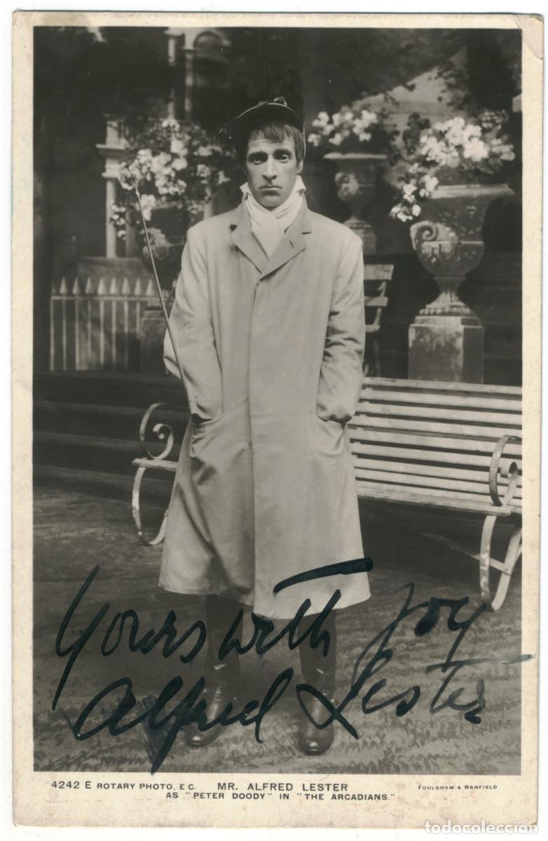 Postales: Actor eduardiano LESTER, Alfred_Rotary. 4242 E. As Peter Doody in The Arcadians. Foulsham & Banfield