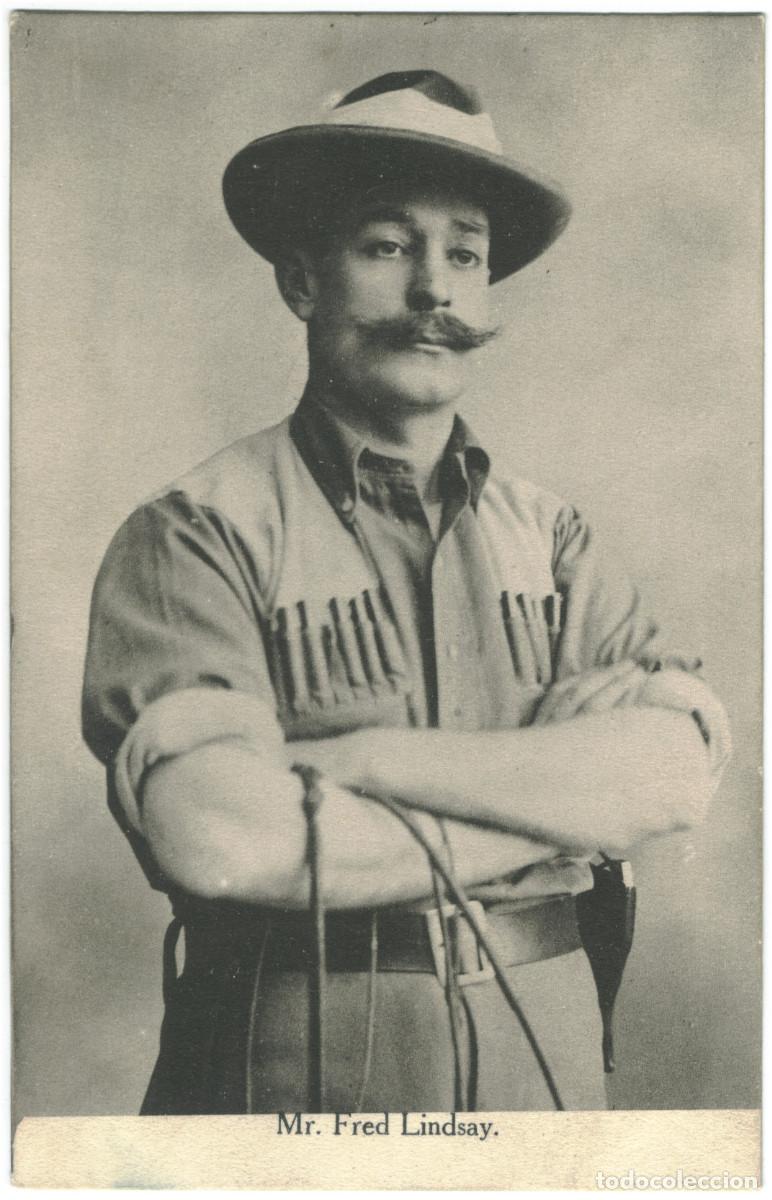 Postales: Actor eduardiano LINDSAY, Fred_Wills (Cardiff)