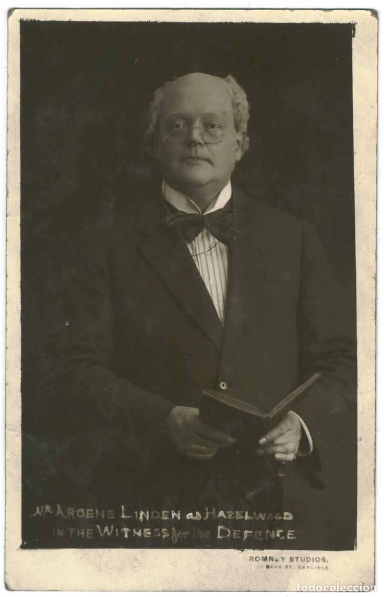 Postales: Actor LINDEN, Ardene_ Romney Studios. As Hazelwood in The Witness for the Defence