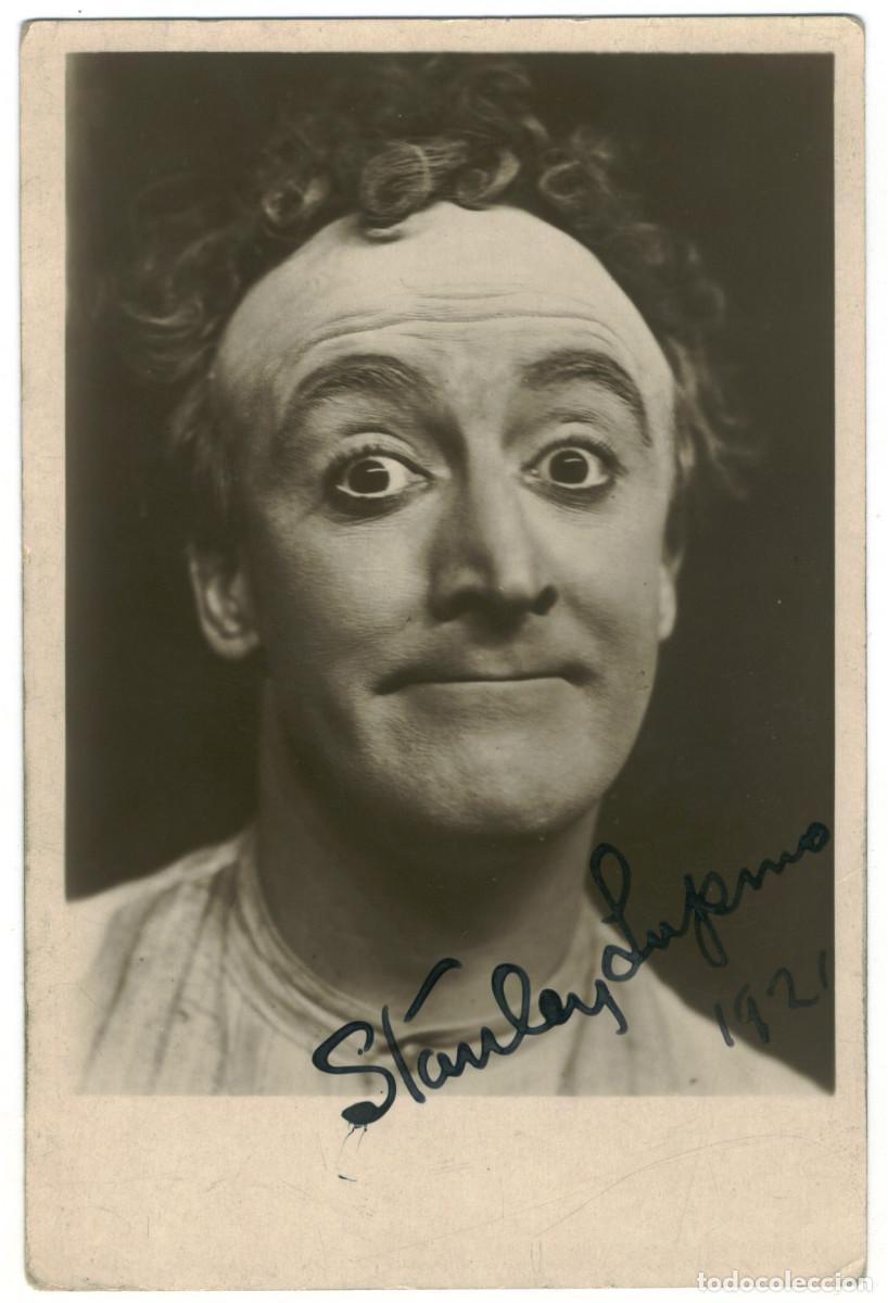 Postales: Actor LUPINO, Stanley_Sin datos. Signed Firmada Autograph