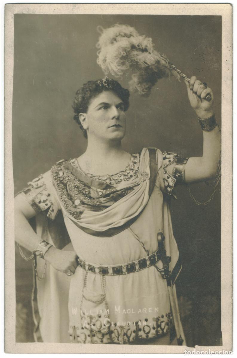 Postales: Actor MacLAREN, Willian_Sin datos. As Claudian